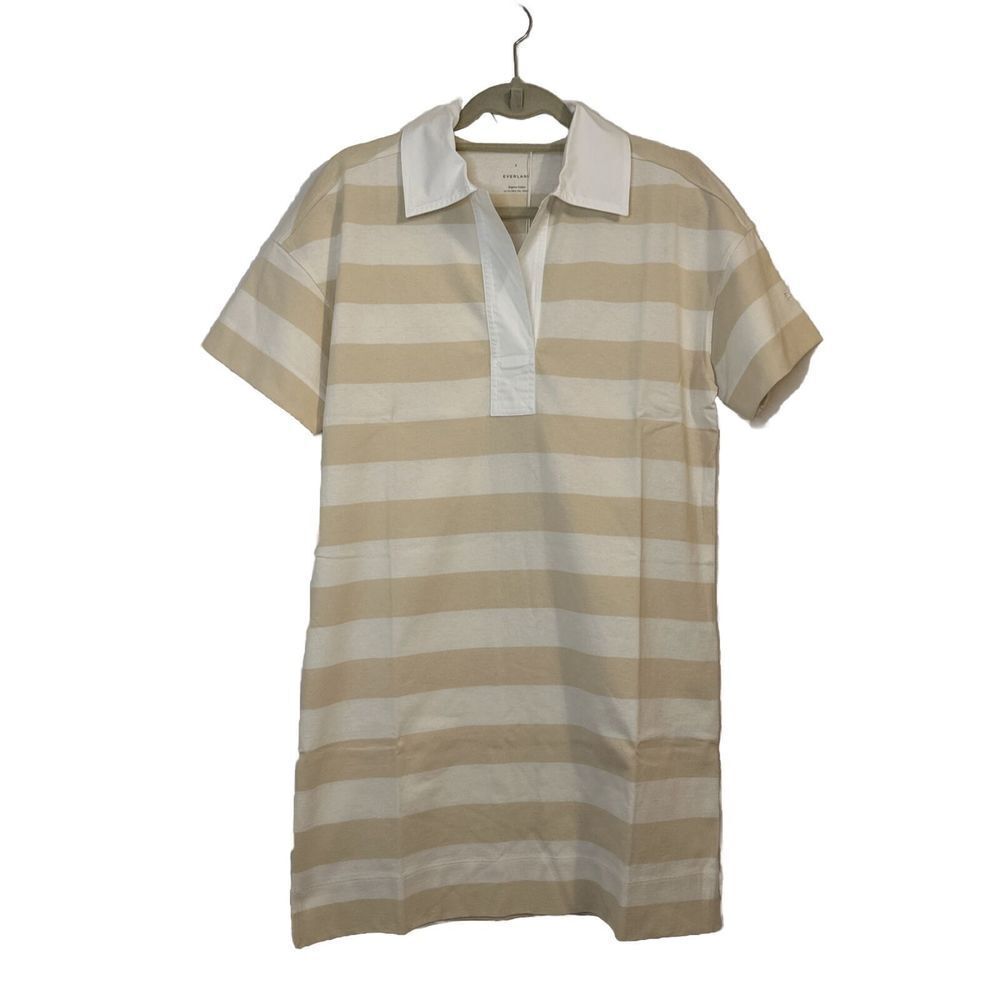 NWT Everlane The Retro Jersey Polo Dress Organic Cotton Size Small